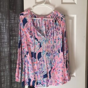 Lilly Pulitzer Willa Tunic Top